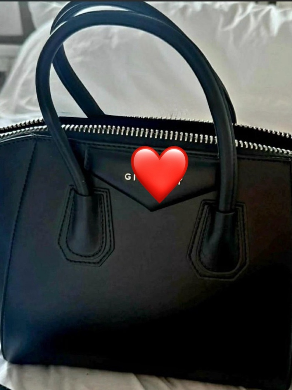 Black bag with silver hardware. NWOT